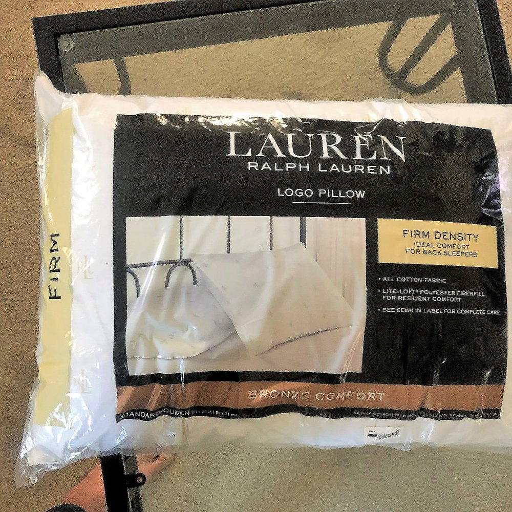 NEW Ralph Lauren Firm Pillow